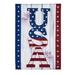 Evergreen Enterprises, Inc USA Fireworks 2-Sided Polyester 18 x 13 in. Garden Flag in Blue/Red/White | 18 H x 12.5 W in | Wayfair 14B10379