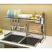 Umber Rea 304 Stainless Steel Dish Rack Stainless Steel in Gray | 20.86 H x 33.85 W x 11.81 D in | Wayfair 05DQY7454RO7FZOAOSG