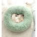 Tucker Murphy Pet™ Bryen Doughnut Suede/Cotton in Green | 6 H x 27.6 W x 27.6 D in | Wayfair 798B2128F30047B2B97B552BD3914E0C