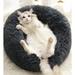 Tucker Murphy Pet™ Bryen Doughnut Suede/Cotton in Black | 6 H x 43.3 W x 43.3 D in | Wayfair BBF0286CBA9C43BEBDB84E6BA1F615F0