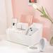 Latitude Run® Desk Organizer Plastic in White | 4.8 H x 8.9 W x 5.07 D in | Wayfair A394D67B03AE439FBCA60FD2ACDC3C62