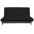 Full 7" Innerspring Mattress - Latitude Run® Stratus Innerspring/Coil Futon Polyester in Black | 75 H x 54 W 7 D Wayfair