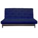 Queen 7" Innerspring Mattress - Latitude Run® Stratus Innerspring/Coil Futon Polyester in Blue | 80 H x 60 W 7 D Wayfair