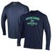 Men's Under Armour Navy Notre Dame Fighting Irish Softball Performance Long Sleeve T-Shirt