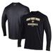 Men's Under Armour Black Army Knights Baseball Performance Long Sleeve T-Shirt