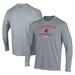 Men's Under Armour Gray Washington State Cougars Baseball Performance Long Sleeve T-Shirt