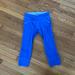 Athleta Pants & Jumpsuits | Athleta Small Blue Mid-Calf Leggings | Color: Blue | Size: S