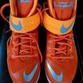 Nike Shoes | Nike Rare Lebron Zoom Soldier Viii Clemson Tiger Orange Sneakers | Color: Orange/Silver | Size: 11.5