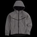 Nike Jackets & Coats | Nwt Nike Boy Tech Fleece Full Zip Hoodie In Gray Light Jacket Size S/4 $90 4b240 | Color: Black/Gray | Size: 4b
