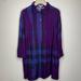 Burberry Dresses | Burberry Brit Purple Cotton Dress 3/4 Sleeve | Color: Purple | Size: M