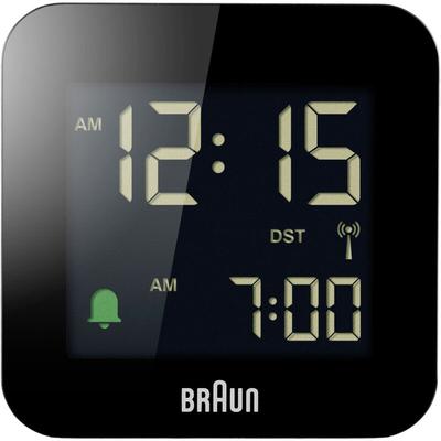 Braun - BC08B-DCF Funk Wecker Schwarz negatives Display Image