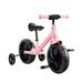 Costway 4-in-1 Kids Training Bike Toddler Tricycle with Training Wheels and Pedals-Pink