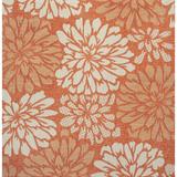 JONATHAN Y Marvao Modern Floral Textured Weave Indoor/Outdoor Area Rug