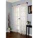 Venice Rod Pocket Embroidered Sheer Curtain Panel by Habitat