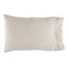 Set of 2 Belíssima Flax Linen Pillowcases – - Natural Flax, Standard - Ballard Designs Natural Flax Standard - Ballard Designs