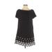 Old Navy Casual Dress - Shift: Black Print Dresses - Women's Size X-Small