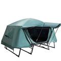 Camping tent Outdoor Camping Tent Cot Retractable Off Ground Tent Windproof Rainproof Double Layer For Camping Fishing Triangle Canvas Teepee little surprise