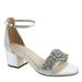 Dyeables Devon - Womens 7 White Sandal Medium