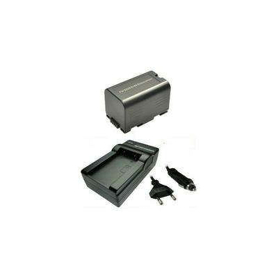 Trade-shop - angebot im set: Kamera Li-Ion Akku 1800mAh + Ladegerät mit Kfz Adapter für grundig dlc Image
