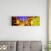 East Urban Home 'Evening in San Francisco, San Francisco, California' Photographic Print on Canvas in White | 12 H x 36 W in | Wayfair