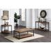 Leyburn Industrial Style Wood and Metal 3-Piece Occasional Set by Greyson Living