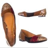 Jessica Simpson Shoes | Jessica Simpson Flats | Color: Black/Brown | Size: 8