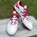 Adidas Shoes | Adidas Quick Frame Football Cleats, Size 16, Red And White, | Color: Red/White | Size: 16