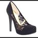 Jessica Simpson Shoes | Jessica Simpson Black Parisah3 Lovely Lace Heels | Color: Black | Size: 8