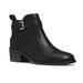 Coach Shoes | Coach Prudence Black Ankle Booties | Color: Black/Silver | Size: 6.5