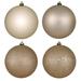 The Holiday Aisle® 4 Piece Décor Solid Ball Ornament Set Plastic in White | 2.75 H x 2.75 W x 2.75 D in | Wayfair 6EE9332ED8D84D27BCB3608FBECF9631