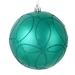 Freeport Park® Candy w/ Circle Glitter Pattern Ball Ornament Plastic in Green/Blue | 6 H x 6 W x 6 D in | Wayfair D70F7F6F668348A0AED7345E53871D36