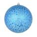 The Holiday Aisle® Crackle Ball Ornament Plastic in Blue | 4 H x 4 W x 4 D in | Wayfair 1DAA729CD4864827BE8E0EE2025213A0