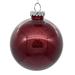 The Holiday Aisle® Clear Glitter Interior Ball Ornament Plastic in Red | 6 H x 6 W x 6 D in | Wayfair 398C5D95B8A14C1FBE082164E7E6FBED
