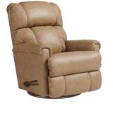 La-Z-Boy Pinnacle Leather Match Gliding Recliner Leather Match/Water Resistant in Brown | 41 H x 33 W x 38.5 D in | Wayfair 017512 LB174566 FN 007