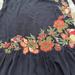 Anthropologie Dresses | Black Dress With Flowers | Color: Black/Red | Size: M