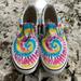 Vans Shoes | Kids Tie-Dye Vans | Color: Pink/Yellow | Size: 3bb