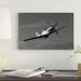 East Urban Home A P-51D Mustang in Flight by Scott Germain - Wrapped Canvas Print Canvas/Metal in Black/Gray/White | 26 H x 40 W x 1.5 D in | Wayfair