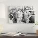 East Urban Home WWII Photo of President Harry Truman Talking to Generals Eisenhower & Hickey by John Parrot | 8 H x 12 W x 0.75 D in | Wayfair