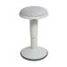 ECR4Kids Sitwell Wobble Stool w/ Cushion, Adjustable Height, Active Seating Plastic in Gray | 23.6 H x 13.3 W x 13.3 D in | Wayfair ELR-15627-LG