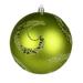The Holiday Aisle® Matte Sequin Swirl Ball Ornament Plastic in Green | 4.75 H x 4.75 W x 4.75 D in | Wayfair ECE0D21C55EC42708DCA190C6DF13B30