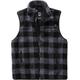 Brandit Teddyfleece Vest, black-grey, Size 5XL