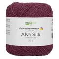 Alva Silk von Schachenmayr, Pflaume, aus Wolle