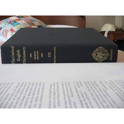 The Oxford English Dictionary Second Edition Volum...