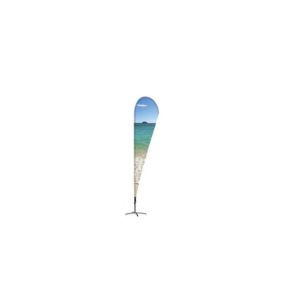 Showdown Displays Fahnenmast »Beachflag Alu Tropfen 290 cm + Tasche« - ohne Bezug