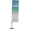 Fahnenmast »Beachflag Alu Rechteck 350 cm« - ohne Bezug, Showdown Displays