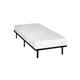 Ensemble 90x190 Matelas Mousse HD + Sommier Métal