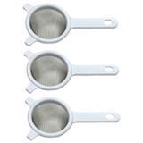 Chef Craft 3" Diameter Stainless Steel Mesh Strainer - Great for Straining Tea or Baking Ingredients