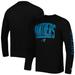 Men's New Era Black Carolina Panthers Combine Authentic Home Stadium Long Sleeve T-Shirt