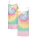 Women's Refried Apparel White St. Louis Cardinals Tie-Dye Tank Dress