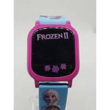 Disney Accessories | Disney Frozen Ii Digital Watch Fzn4525kl. Elsa, Anna And Olaf On Band | Color: Purple | Size: Osbb